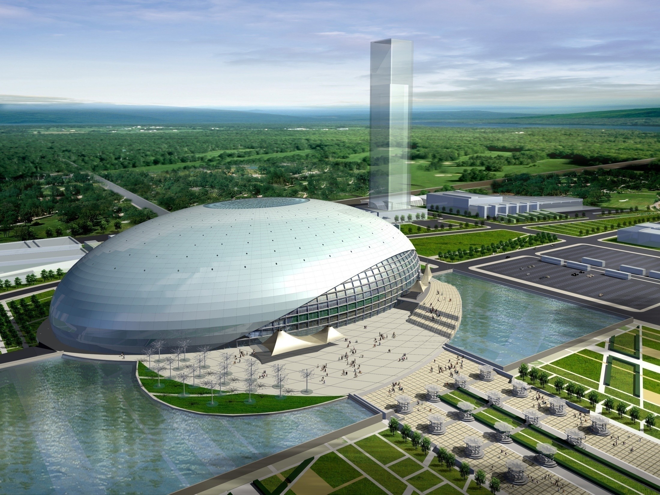 国家大剧院外观